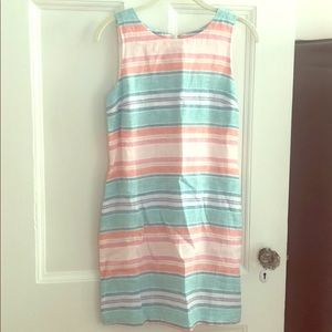 **Resort Wear** NWT Colorful Linen Sundress